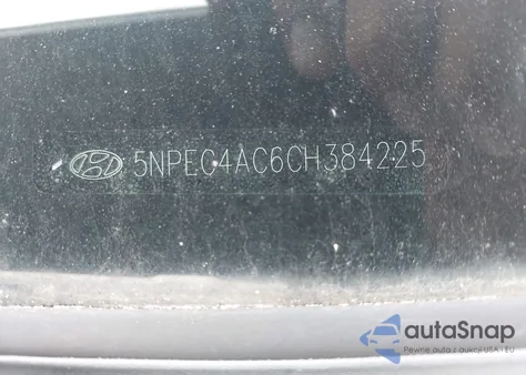 2012 Hyundai Sonata Limited z USA, uszkodzony, nr VIN 5NPEC4AC6CH384225